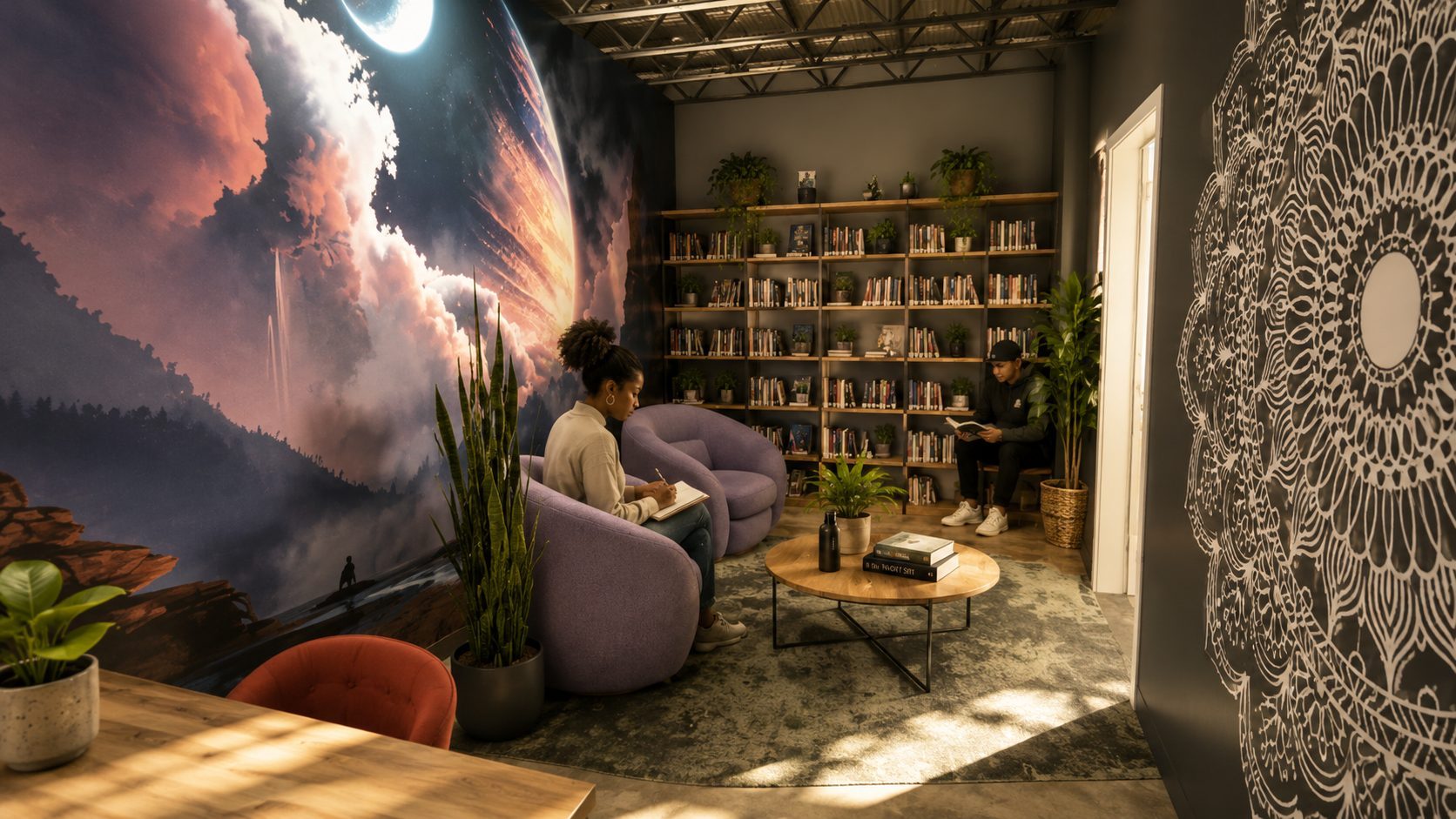 Reading and Lounge Area