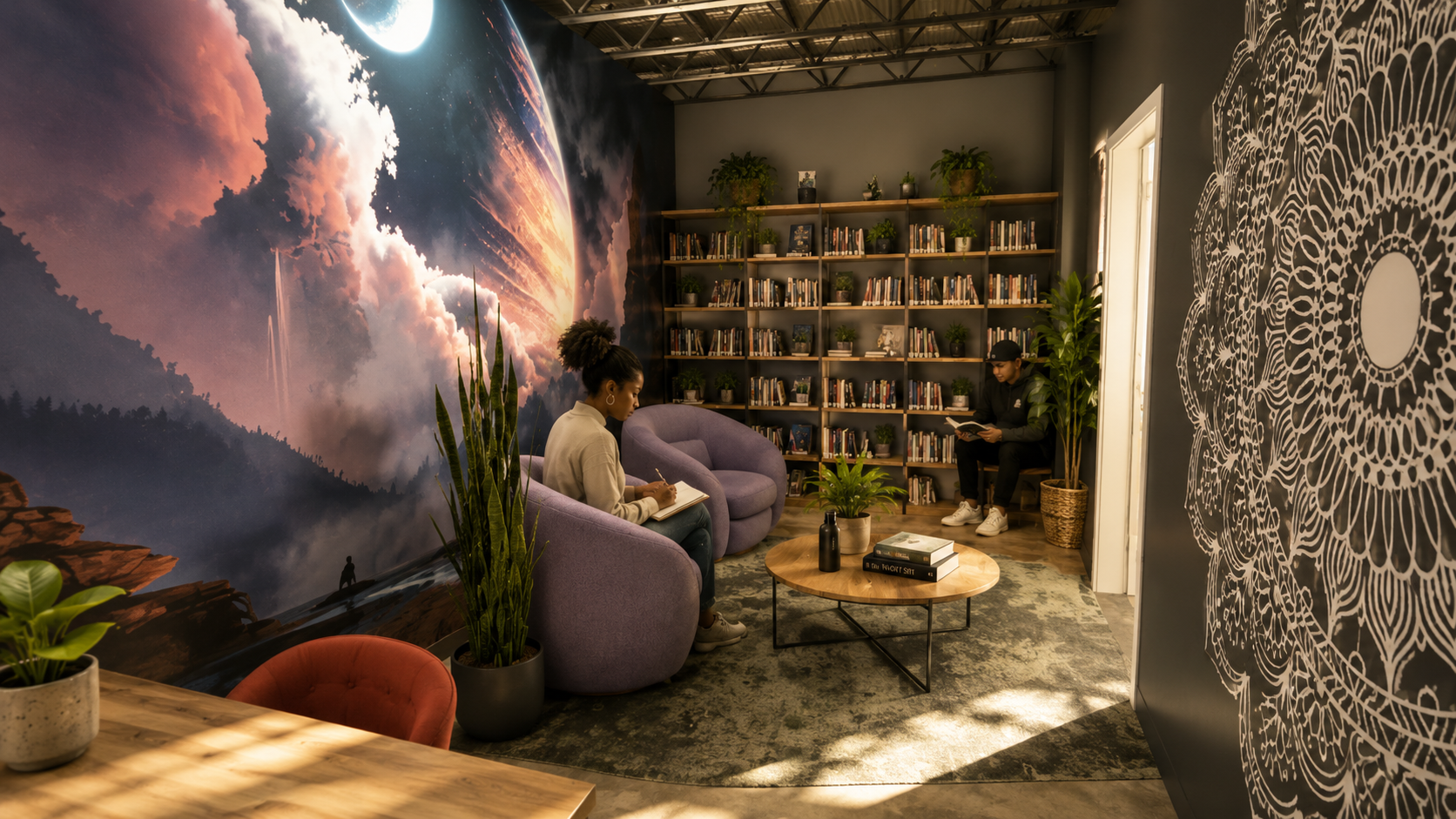 Reading and Lounge Area