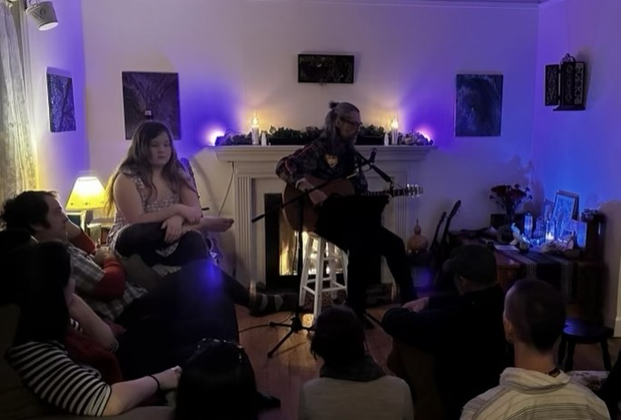 One of the home gatherings that started it all